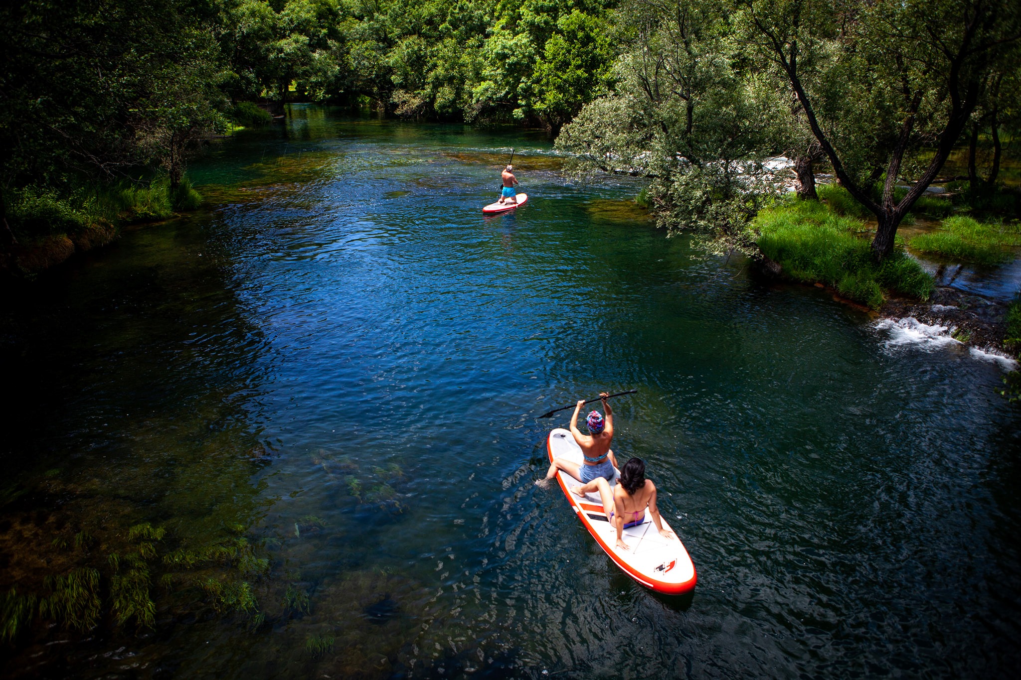 Kanu safari na Trebižatu